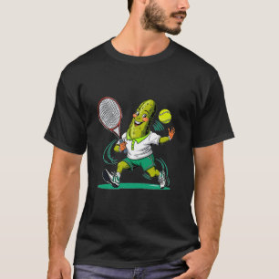 Camiseta caráter de picles-ballin, fofo, design,