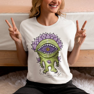 Camiseta Caráter de Planta alienígena - Criatura Estranha d