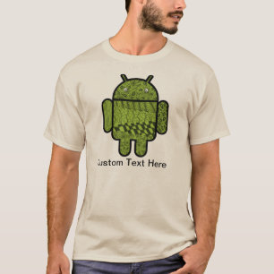 Camiseta Caráter de porta de Paisley para Android™
