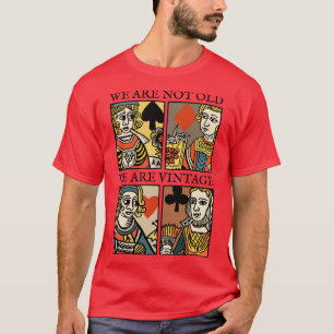 Camiseta Caráter de Reprodução de Vintage