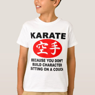 Camiseta Caráter do karaté