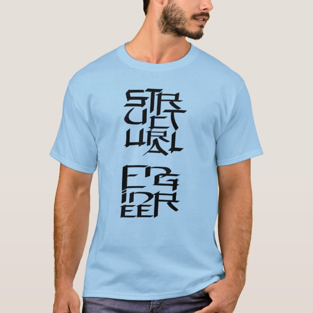 Camiseta Caráter Estrutural do Engenheiro (Frente)