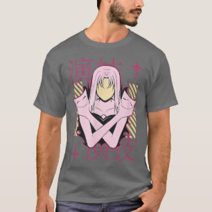 Camiseta Caráter japonês de animação japonesa