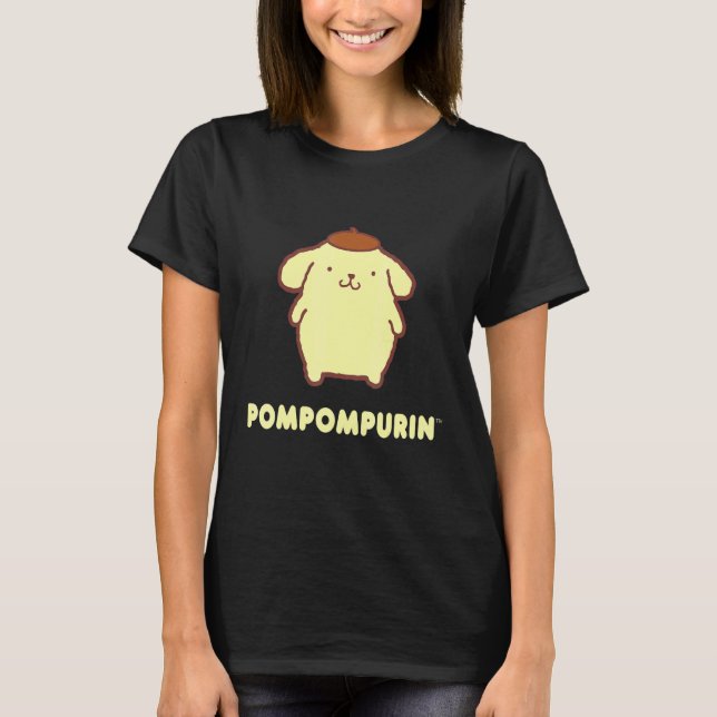 Camiseta Caráter Pompompurina Frente E Traseira (Frente)