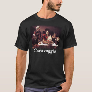 Camiseta Caravaggio - ceia em Emmaus