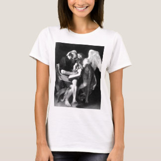 Camiseta Caravaggio St Matthew e o anjo