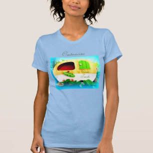 Camiseta Caravana cigana de casa pequena