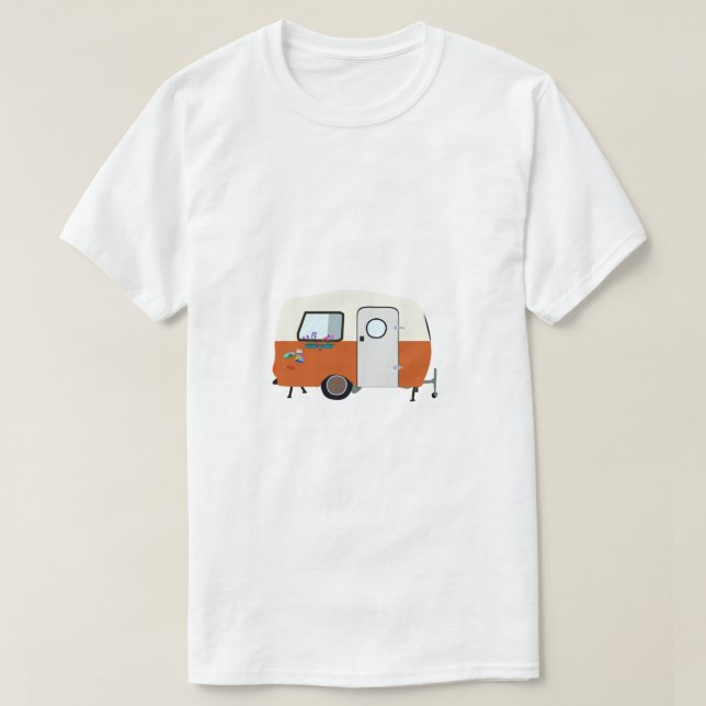 Camiseta Caravana de Fundo (Frente do Design)