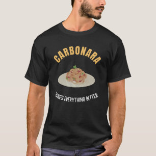 Camiseta Carbonara faz tudo melhor