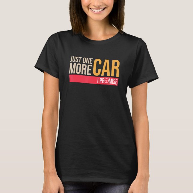 Camiseta Carbono, só mais um carro, prometo Cara de carro (Frente)