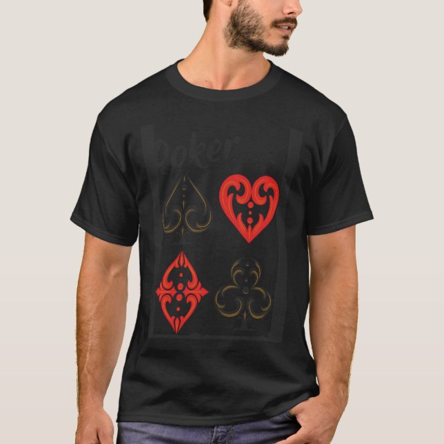 Camiseta Card Games  Poker Champ (Frente)