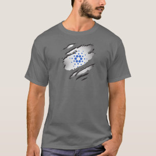 Camiseta Cardano ADA - Imagem rasgada com Revelação do Logo
