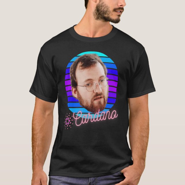 Camiseta Cardano Charles Hoskinson Blockchain Crypto Crypto (Frente)