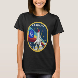 Camiseta Cardano Crypto Cardano ADA Cardano até a lua