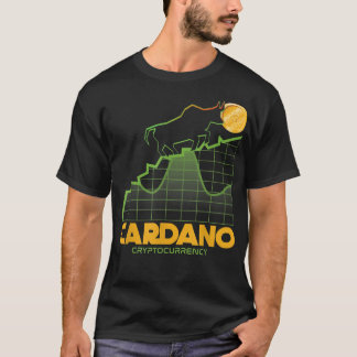 Camiseta Cardano Cryptocurrency Bull Trader Digital Money W