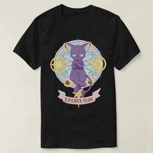 Camiseta cardcaptor sakura spinel Sun círculo nítido (Frente do Design)
