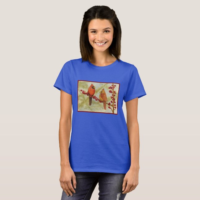 Camiseta Cardeais no amor (Frente Completa)