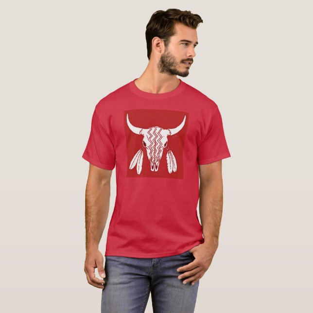 Camiseta Cardeal Dance Buffalo Red Ghost (Frente Completa)