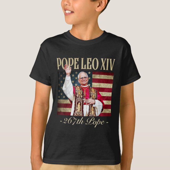 Camiseta Cardeal Robert Prevost (Frente)