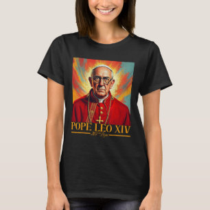 Camiseta Cardeal Robert Prevost Shirt Pope Leo Xiv 1