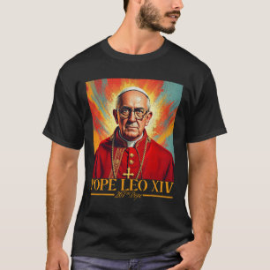 Camiseta Cardeal Robert Prevost Shirt Pope Leo Xiv 1