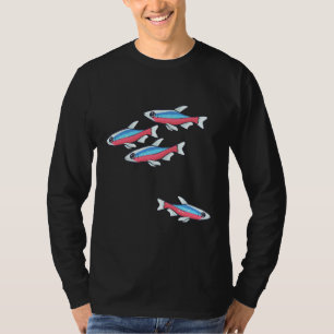 Camiseta Cardeal Tetra Schooling Tetra Community Fish