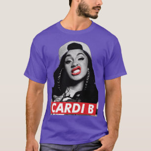 Camiseta Cardi B Rapper garota