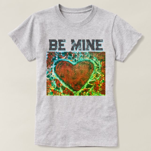 Camiseta cardíaca (Frente do Design)