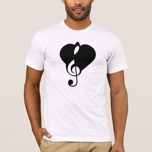 Camiseta CARDÍACO - ClefHeart (Frente)