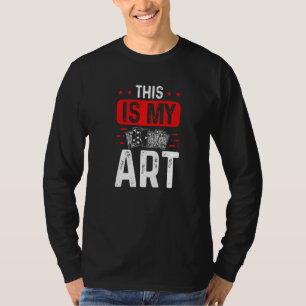 Camiseta Cardíaco Este É O Meu Cartões De Brincadeira Truqu