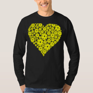 Camiseta Cardíaco Picleball Pickleball Dink Roupa Wome