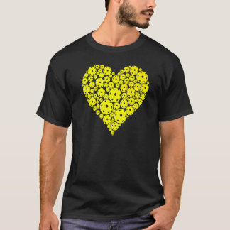 Camiseta Cardíaco Picleball Pickleball Dink Roupa Wome