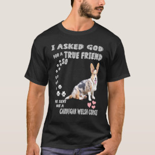 Camiseta Cardigan Mãe do Cão Pai Corgis Pet Cardigan Galês