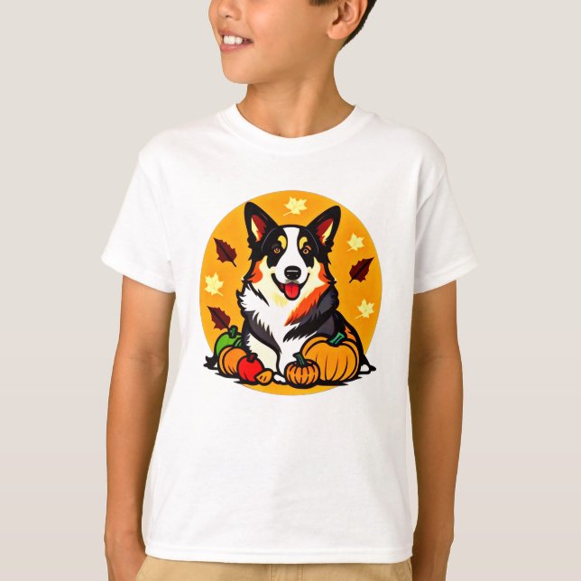 Camiseta Cardigan Welsh Corgi (Frente)