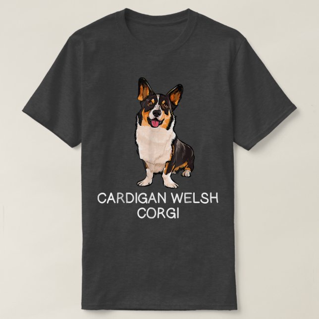 Camiseta Cardigan Welsh Corgi Crazy Lover (Frente do Design)