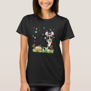 Camiseta Cardigan Welsh Corgi Dog Easter Egg Hunt Bunny Ear