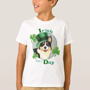 Camiseta Cardigan Welsh Corgi no Dia de Patrick