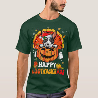 Camiseta Cardigan Welsh Corgis Dog Happy Hallothanksmas Hal