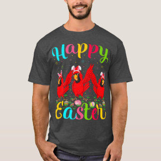 Camiseta Cardinal Bird Lover Easter Ovo Cardinal Happ