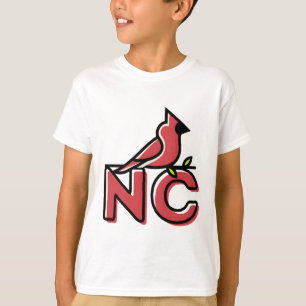 Camiseta Cardinal Carolina do Norte