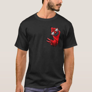 Camiseta Cardinal Vermelho norte de Aves do Lado 1