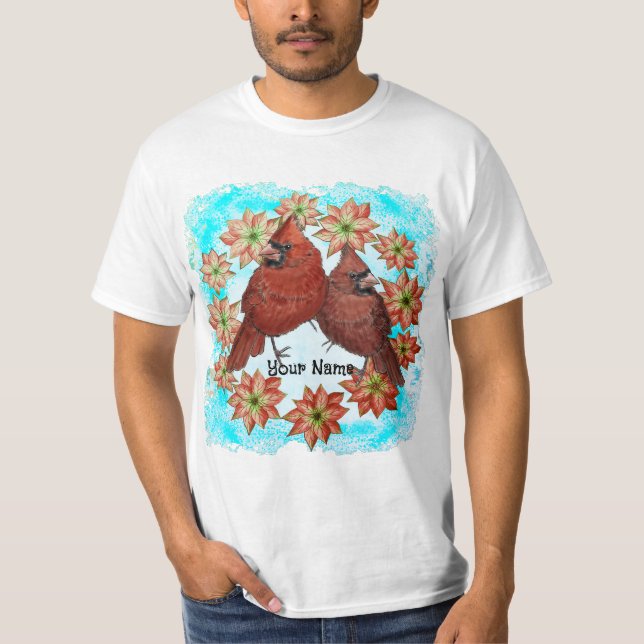 Camiseta Cardinals Poinsettias (Frente)