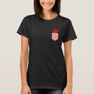 Camiseta Cardinho Vermelho norte De Pássaro Cardinal No Soq