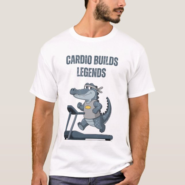 Camiseta Cardio Builds Legends (Frente)