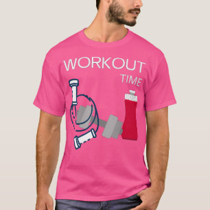 Camiseta Cardio desportivo de horário de trabalho