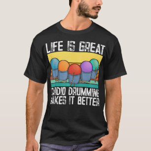 Camiseta Cardio Drumming Retro Vintage Classe de Malhação d