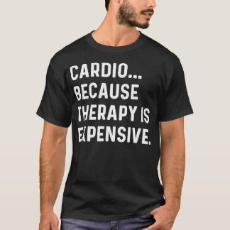 Camiseta Cardio Porque Terapia é Cara - Correr Corrida