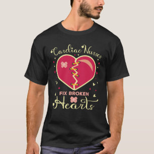 Camiseta Cardiologia Enfermeira Namorados UTI CVICU Cardiol
