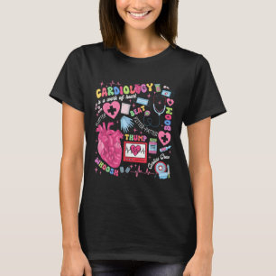 Camiseta Cardiologista Cvicu Enfermeira Cardíaca Cardiologi