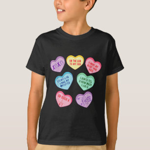 Camiseta Cardiologista do Dia dos Namorados Corações Doce T